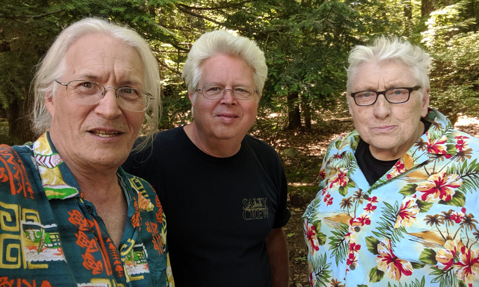 Gary Sohmers, Bill Holloman and Chris Farlowe (Courtesy Gary Sohmers)