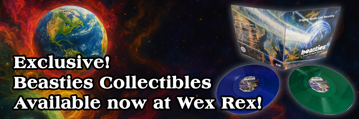 Gary Sohmers Unveils Exclusive Autographed Beasties Collectibles at WexRex